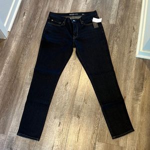 Banana Republic Legacy Skinny Fit raw denim indigo